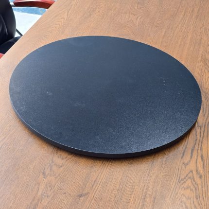Wooden Black Color Turntable